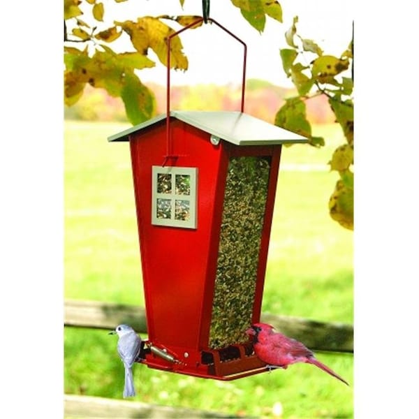 John James Audubon Audubon/Woodlink Snack Shack Squirrel Resistant Feeder Red NA35194 990971 - main
